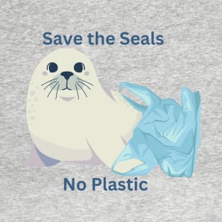 Save the Seals No plastic T-Shirt